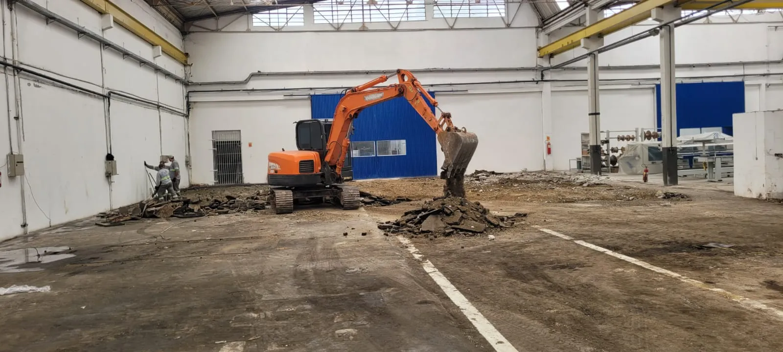  Obra de pavimentação realizada pela CBI Engenharia com qualidade e eficiência